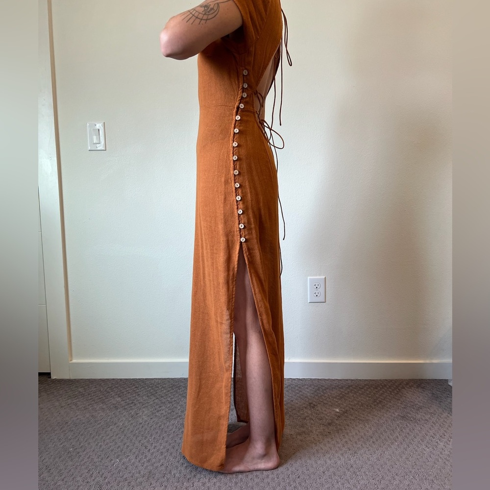 Free People Open Back With Button Side Detail - image 3